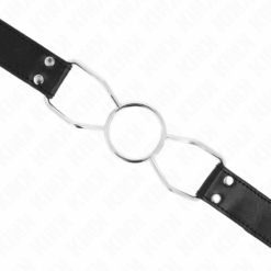 KINK - MORDAZA 60 X 3 CM BOCA DE ARAÑA TALLA M 4.5 CM - piKanteo | Despierta tu lado más piKante