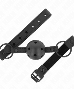 KINK - MORDAZA DE BOLA 4.5 CM DE NEOPRENO 63.5 X 2 CM AJUSTABLE 41 X 59 CM