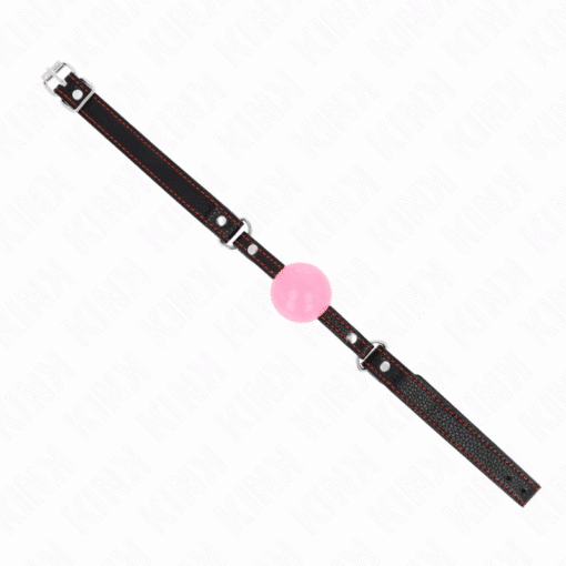 KINK - MORDAZA DE BOLA 4 CM DE ORO ROSA 60 x 2 CM - Imagen 3