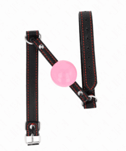 KINK - MORDAZA DE BOLA 4 CM DE ORO ROSA 60 x 2 CM