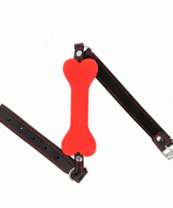 KINK - MORDAZA DE HUESO 12 CM ROJO 63 x 2 CM