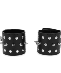 KINK - MUÑEQUERAS ESTILO PUNK CON PINCHOS 25 X 6 CM