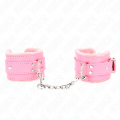 Alternative view of KINK - MUÑEQUERAS FORRADAS ROSA CON CORREA ROSA AJUSTABLE 20-29 CM X 5.5 CM