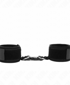 KINK - MUÑEQUERAS NEOPRENO CON CIERRE DE GANCHO NEGRO AJUSTABLE 22-34 CM