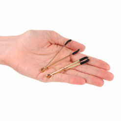 KINK - PINZAS PARA PEZONES FINA DORADO 7 CM - piKanteo | Despierta tu lado más piKante