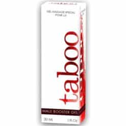 RUF - TABOO MALE BOOSTER GEL PARA LA ERECCIÓN 30 ML - piKanteo | Despierta tu lado más piKante