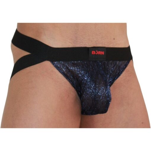 BURN - 006 JOCK BRILLANTE AZUL / NEGRO M - Imagen 2