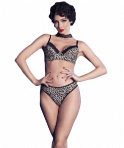 CHILIROSE - CR 4727 BIKINI 2 PIEZAS LEOPARDO L