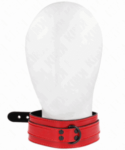 KINK - COLLAR AJUSTABLE ROJO VINO 37.5-49.5 CM X 5 CM