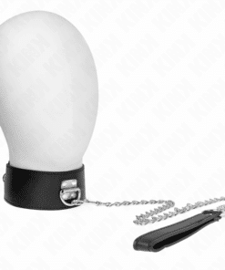 KINK - COLLAR CON CORREA 65 CM ANCHO NEGRO AJUSTABLE 33.5-41 CM X 5 CM