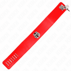 KINK - COLLAR CON CORREA 65 CM ANCHO ROJO AJUSTABLE 33.5-41 CM X 5 CM - piKanteo | Despierta tu lado más piKante