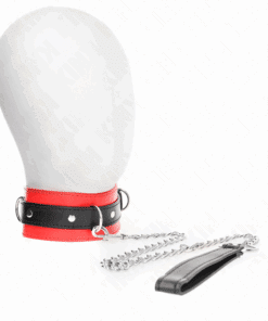 KINK - COLLAR CON CORREA 65 CM ROJO 54 X 4.5 CM