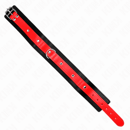 KINK - COLLAR CON CORREA 65 CM ROJO AJUSTABLE 36-43 CM X 5 CM - Imagen 6
