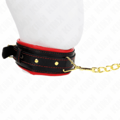 KINK - COLLAR CON CORREA ESPONJA IMITACIÓN CUERO MODELO 2 AJUSTABLE 37-54 CM X 3 CM - piKanteo | Despierta tu lado más piKante