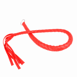 KINK - LÁTIGO DE SERPIENTE CON ANILLO DE MANO ROJO 65 CM - piKanteo | Despierta tu lado más piKante