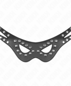 KINK - MÁSCARA DE POLIPIEL SEXY MODELO 1 27 x 13 CM
