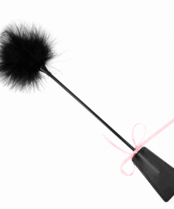 KINK - PLUMAS PARA COSQUILLAS CON LAZO DE CINTA ROSA 49 CM