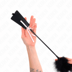 KINK - PLUMAS PARA COSQUILLAS CON LAZO DE CINTA ROSA 49 CM - piKanteo | Despierta tu lado más piKante