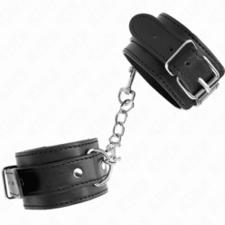 Alternative view of KINK - MUÑEQUERAS FINAS NEGRO AJUSTABLE 21-33 CM