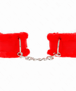 KINK - MUÑEQUERAS FORRADA ROJO AJUSTABLE 17-31 CM X 7 CM