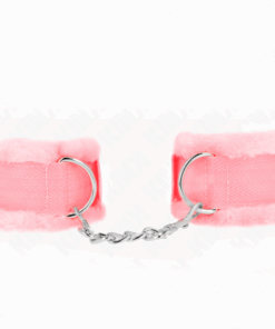 KINK - MUÑEQUERAS FORRADA ROSA AJUSTABLE 17-31 CM X 7 CM
