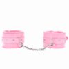 KINK - MUÑEQUERAS FORRADAS PREMIUM ROSA CON CORREA ROSA AJUSTABLE 17-29 CM X 6 CM