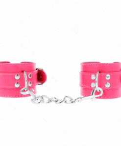 KINK - MUÑEQUERAS FUCSIA CON DETALLES EN FUCSIA AJUSTABLE 20-28 CM X 5.5 CM