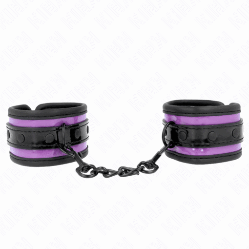 KINK - MUÑEQUERAS NEOPRENO LILA AJUSTABLE 21-28 CM X 5 CM