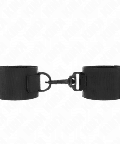 KINK - MUÑEQUERAS NYLON NEGRO