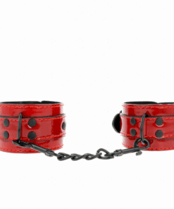 KINK - MUÑEQUERAS ROJO OSCURO 23 X 5 CM