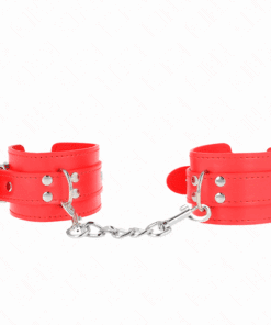 KINK - MUÑEQUERAS SENCILLAS ROJO AJUSTABLE 20-23 CM X 5.5 CM