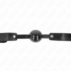 KINK - MORDAZA DE BOLA 4 CM SUAVE DE TPE MODELO 2 65 x 2.5 CM - piKanteo | Despierta tu lado más piKante