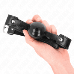 KINK - MORDAZA DE BOLA 4 CM SUAVE DE TPE MODELO 2 65 x 2.5 CM - piKanteo | Despierta tu lado más piKante