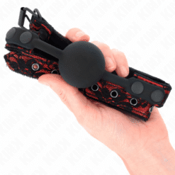 KINK - MORDAZA DE BOLA 4 CM DE SILICONA SCANDAL MODELO 1 65 x 2 CM - piKanteo | Despierta tu lado más piKante