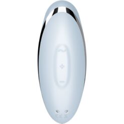 SATISFYER - TAP & CLIMAX 2 VIBRADOR & ESTIMULADOR AZUL - piKanteo | Despierta tu lado más piKante