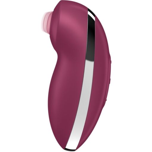 SATISFYER - TAP & CLIMAX 2 VIBRADOR & ESTIMULADOR ROJO - Imagen 3