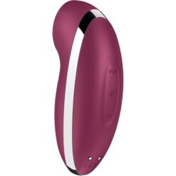SATISFYER - TAP & CLIMAX 2 VIBRADOR & ESTIMULADOR ROJO - piKanteo | Despierta tu lado más piKante