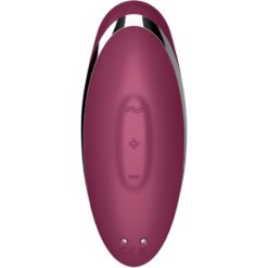 SATISFYER - TAP & CLIMAX 2 VIBRADOR & ESTIMULADOR ROJO - piKanteo | Despierta tu lado más piKante