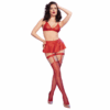CHILIROSE - CR 4716 CONJUNTO 3 PIEZAS ROJO L - piKanteo | Despierta tu lado más piKante