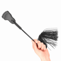 KINK - PALA FORMA DE PIE CON LÁTIGO DE BORLA 31 CM - piKanteo | Despierta tu lado más piKante