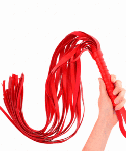 KINK - LÁTIGO DE COLA LARGA Y MANGO CORTO ROJO 70 CM