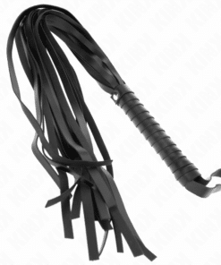 KINK - LÁTIGO DE COLA LARGA Y MANGO CORTO NEGRO 70 CM