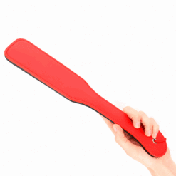 KINK - PALA DE DOS CARAS ROJO Y NEGRO 32 X 6 CM - piKanteo | Despierta tu lado más piKante