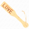 KINK - PALA DE BAMBÚ PALABRA LOVE 32 X 5.5 CM - piKanteo | Despierta tu lado más piKante