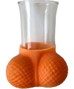 DIABLO PICANTE - VASO CHUPITO CRISTAL CON HUEVOS NATURAL