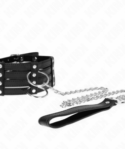 KINK - COLLAR CON CORREA 65 CM ESTILO SUB AJUSTABLE 35-51 CM X 7 CM