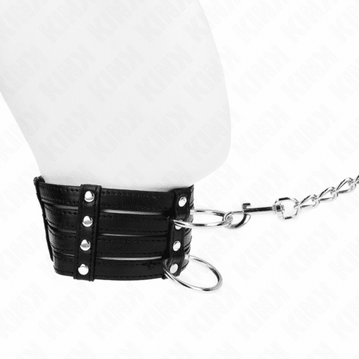 KINK - COLLAR CON CORREA 65 CM ESTILO SUB AJUSTABLE 35-51 CM X 7 CM - Imagen 3