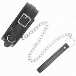KINK - COLLAR CON CORREA 65 CM NEGRO 54 X 4.5 CM - piKanteo | Despierta tu lado más piKante