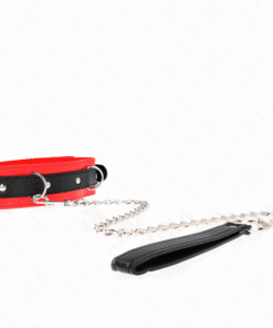 KINK - COLLAR CON CORREA 65 CM MODELO BÁSICO MODELO 3 ROJO 53 X 5 CM