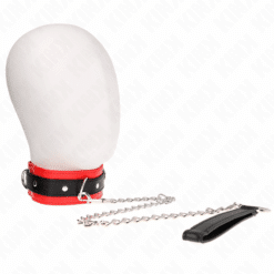 KINK - COLLAR CON CORREA 65 CM MODELO BÁSICO MODELO 3 ROJO 53 X 5 CM - piKanteo | Despierta tu lado más piKante